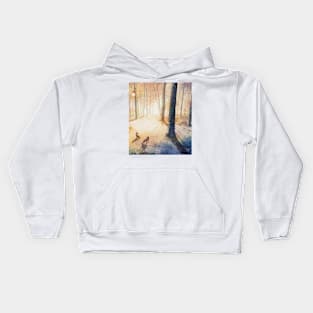 Winter Escape Kids Hoodie